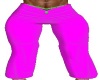 pink male flair pants