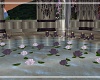 Floating Purple Flowers