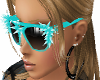 AC*Punk glasses turquois