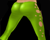 [Nac]green pvc leggins
