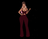 Burgandy Jumpsuit