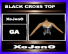 BLACK CROSS TOP
