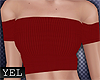 [Yel] Amelia red top