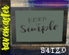 [S4]Keep it Simple Frame