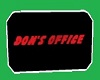 Don's Office Sign