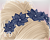 FlowerGirl Headband Navy