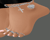 !F! CROSS ANKLET {L}