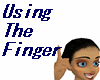 Using The Finger