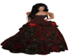 Red/Black Wedding Dress