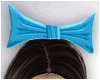 {F} Head Bow / Blue