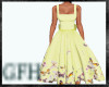 Yellow Butterfly Dress