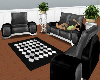 -Gray Sofa Set-