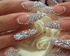 Wedding Diamond Nails D2