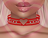 Choker e Love red