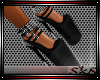 Black and Silver Heels
