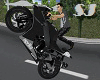 SJ M/F Black Motorcycle
