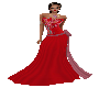 Oriental Red Long Gown