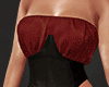 $ Long corset brown red