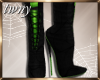 Witch Boots Cerri Green