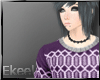Ek. Purple Sweater
