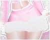 ❄ Fur Skirt Pink