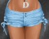 [D] Sexy Blue Shorts