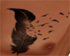 feather tattoo