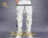 MNG Track White Pants