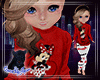 QSJ-Minnie Pajamas Red