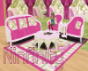~N~PinkFashion Couch set