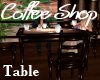 Coffee Shop Table