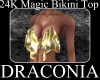 24K Magic Bikini Top