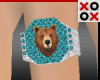 Turquoise & Bear Ring-LM