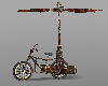 Steampunk propellor bike