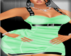 **Ts* belted green dress