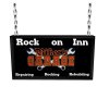 Rock On Inn Garage Sign