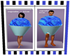 couples cupcakes blue
