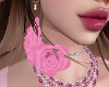 NK-Elegant Pink Choker