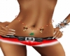 Christmas Belly Chain