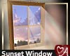 Window - Sunset w/ Wood