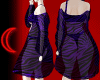 ☾ Purple beach coat