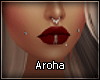 (A) red gloss+piercing