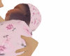 Holding newborn baby[F]