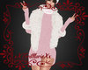 Furry Pink Winter Dress