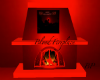 (BP)Black/glas Fireplace