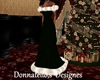 green christmas gown