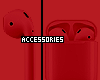 AirPods - (Red)