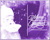poster xmas purple