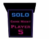 Solo Game Night Player 5