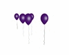 Purple Balloons Lamp